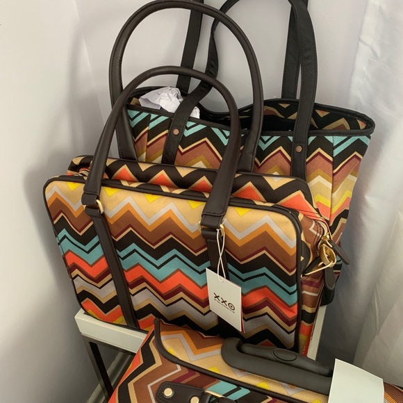 NWT MISSONI for Target Travel Tote Zig Zag Print - Picture 5 of 5